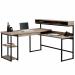 Streamline Home Office L-Shaped Desk Salt Oak - 5414417 12998TK