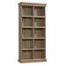 Barrister Home Tall Bookcase W903 x D343 x H1906mm Salt Oak - 5414108 13005TK