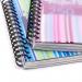 Pukka Pad A5 Wirebound Polypropylene Cover Project Book Ruled 250 Pages Assorted Stripe Colours (Pack 3) - PROBA5 13101PK