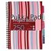 Pukka Pad A5 Wirebound Polypropylene Cover Project Book Ruled 250 Pages Assorted Stripe Colours (Pack 3) - PROBA5 13101PK