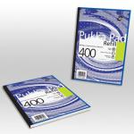 Pukka Pad A4 Refill Pad Ruled 400 Pages Metallic Assorted Colours (Pack 5) - REF400 13108PK