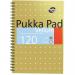 Pukka Pad Vellum A5 Wirebound Card Cover Ruled 120 Pages Yellow (Pack 3) - VJM2 13136PK