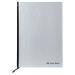Pukka Pad A4 Casebound Hard Cover Notebook Ruled 192 Pages Silver (Pack 5) - RULA4 13157PK