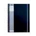 Pukka Pad Jotta A4 Wirebound Polypropylene Cover Notebook Ruled 160 Pages Black (Pack 3) - SBJPOLYA4 13171PK