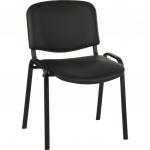 Conference PU Stackable Chair Black - 1500PU-BLK 13208TK