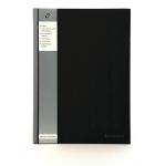 Pukka Pads A4 Casebound Hard Cover Notebook Ruled 192 Pages Silver/Black (Pack 5) - SBRULA4 13220PK