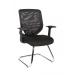 Nova Cantilever Mesh Back ReceptionBoardroomVisitors Chair Black - 1102 13250TK