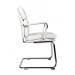 Deco Cantilever Retro Style Faux Leather ReceptionBoardroomVisitors Chair White - 1101WH 13257TK