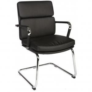Teknik Office Deco Cantilever Retro Style Faux Leather