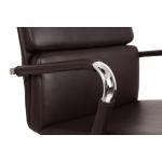 Deco Faux Leather Exec Chair Brown