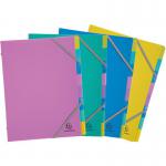 Forever Young 3 Flap Multi Part File PP 8 Part A4 Assorted (Pack 4) 56190E 13581EX