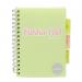 Pukka Pad A5 Wirebound Polypropylene Cover Project Book Ruled 200 Pages Pastel BluePinkMint (Pack 3) - 2013-PST 13626PK