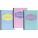 Pukka Pad A4 Refill Pad Ruled 160 Pages Pastel BluePinkMint (Pack 3) - 8902-PST 13633PK