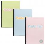 Pukka Pad A4 Refill Pad Ruled 160 Pages Pastel BluePinkMint (Pack 3) - 2015-PST 13633PK