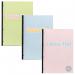 Pukka Pad A4 Refill Pad Ruled 160 Pages Pastel BluePinkMint (Pack 3) - 2015-PST 13633PK