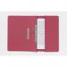 Guildhall Spring Pocket Transfer File Manilla Foolscap 285gsm Red (Pack 25) 347-REDZ 13637EX