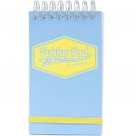 Pukka Pad A7 Wirebound Card Cover Pocket Notebook Ruled 100 Pages Pastel BluePinkMint (Pack 6) - 8903-PST 13640PK