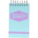 Pukka A7 Wirebound Card Cover Pocket Notebook Ruled 100 Pages Pastel Blue/Pink/Mint (Pack 6) - 8903-PST 13640PK