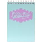 Pukka Pad Wirebound Card Cover Reporters Shorthand Notebook Ruled 160 Pages Pastel Blue/Pink/Mint (Pack 3) - 8907-PST 13647PK