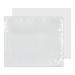 Blake Packaging Envelopes C7 Document Enclosed Wallet Plain Clear Peel and Seal 30mu 123x111mm (Pack 1000) - PDE10 13749BL