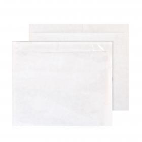 Blake Packaging Envelopes C7 Document Enclosed Wallet Plain Clear Peel and Seal 30mu 123x111mm (Pack 1000) - PDE10 13749BL