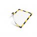 Durable DURAFRAME Magnetic Security A4 Yellow/Black (Pack 5) - 4945130 13789DR