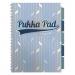 Pukka Pad Glee A4 Wirebound Polypropylene Cover Project Book Ruled 200 Pages Light Blue (Pack 3) 13815PK