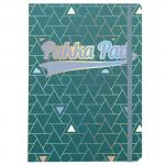 Pukka Pad Glee A5 Casebound Card Cover Journal Ruled 96 Pages Green (Pack 3) - 8686-GLE 13843PK