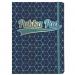 Pukka Pad Glee A5 Casebound Card Cover Journal Ruled 96 Pages Dark Blue (Pack 3) - 8685-GLE 13857PK