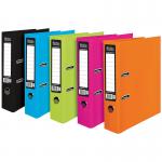Pukka Brights Lever Arch File Laminated Paper on Board A4 70mm Spine Width Assorted (Pack 10) BR-9448 13864PK