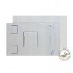 Blake Packaging Envelopes C4+ Polypost Polythene Wallet With Address Panel White Peel and Seal 50mu 320x240mm (Pack 100) - PE44W100 13882BL