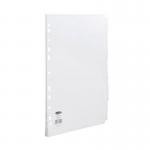 ValueX Divider A4 5 Part Multipunched White Card 79901 13899PK