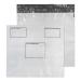 Blake Packaging Envelopes Polypost Polythene Wallet With Address Panel White Peel and Seal 50mu 430x460mm (Pack 100) - PE84/W/100 13910BL