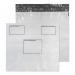 Blake Packaging Envelopes Polypost Polythene Wallet With Address Panel White Peel and Seal 50mu 430x460mm (Pack 100) - PE84W100 13910BL