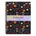 Pukka Pad Bloom A4 Plus Jotta Book Round Corners Assorted Designs (Pack 3) 9497(AST)-BLM 13962PK