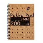 Pukka Kraft A5 200 Page Jotta Book (Pack 3) 9567-KRA 13990PK
