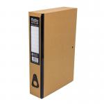 Pukka Pad Recycled Kraft Foolscap Box File (Pack 8) RF-9487 14018PK