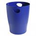 Exacompta Bee Blue 15 Litre Waste Bin 263 x 263 x 335mm Navy Blue (Each) - 45303D 14034EX