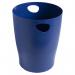 Exacompta Bee Blue 15 Litre Waste Bin 263 x 263 x 335mm Navy Blue (Each) - 45303D 14034EX