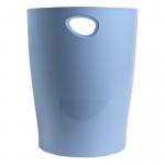 Exacompta Bee Blue 15 Litre Waste Bin 263 x 263 x 335mm Light Blue (Each) - 45309D 14048EX