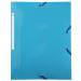 Exacompta Bee Blue 3 Flap Folder A4 Assorted Colours (Pack 4) - 55110E 14069EX