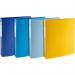 Exacompta Bee Blue Ring Binder 4 O-Ring 30mm Assorted Colours (Pack 4) - 51140E 14083EX