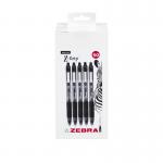 This photo features a pack of 50 Zebra Pen Ballpoint Pens, specifically the Zebra Z-Grip Smooth Ballpoint Pen. The pen has a 1.0mm tip and comes in classic black. The design is sleek and professional, with a comfortable grip for easy writing.