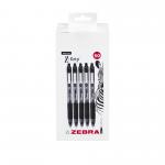Zebra Z-Grip Smooth Ballpoint Pen 1.0mm Tip Black (Pack 50) - 02759 14160ZB