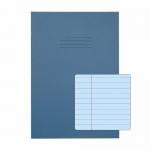 Rhino A4 Special Exercise Book 48 Page Light Blue With Tinted Blue Paper F8M (Pack 10) - EX68197B-8 14181VC