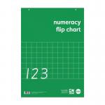 Rhino A1 Educational Numeracy Flipchart Pad 30 Leaf S50B (Pack 5) - RENFC-2 14195VC