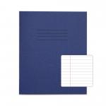 Rhino 8 x 6.5 Exercise Book 48 Page Ruled F8M Dark Blue (Pack 100) - VEX342-202-8 14230VC