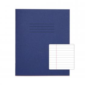 Rhino 8 x 6.5 Exercise Book 48 Page Ruled F8M Dark Blue (Pack 100) - VEX342-202-8 14230VC