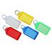 ValueX Sliding Key Tags Plastic Large Assorted Colours (Pack 50) - KTLL50 14263CA