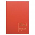 Collins Cathedral Analysis Book Casebound A4 5 Cash Column 96 Pages Red 695.1 - 811058 14270CS